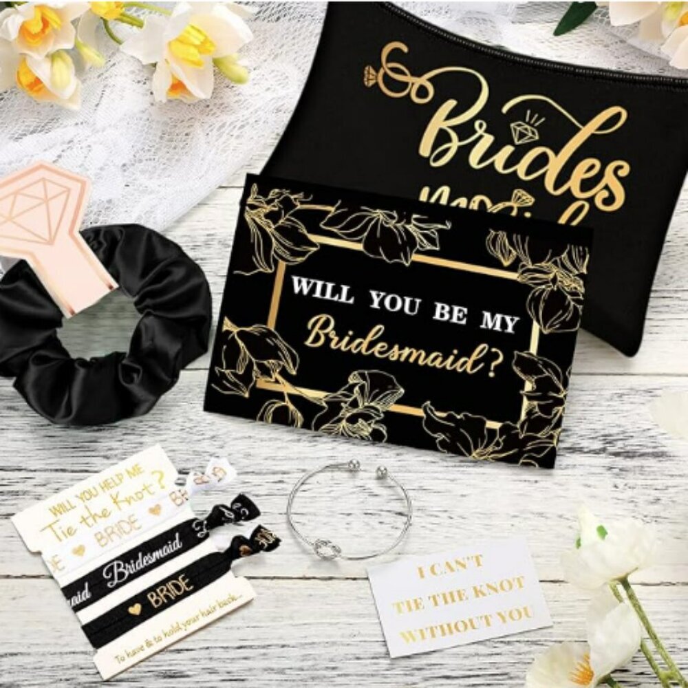 9 Pcs Bridesmaid Proposal Gifts Sets/NEW